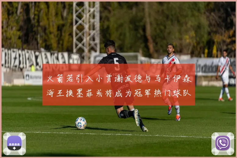 火箭若引入小贾谢泼德与马卡伊森海王换墨菲或将成为冠军热门球队